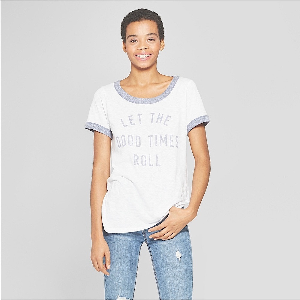 🤍GRAYSON/THREADS “Let The Good Times Roll” t-shirt
